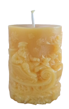 Stumpe mit Weihnachtsmann